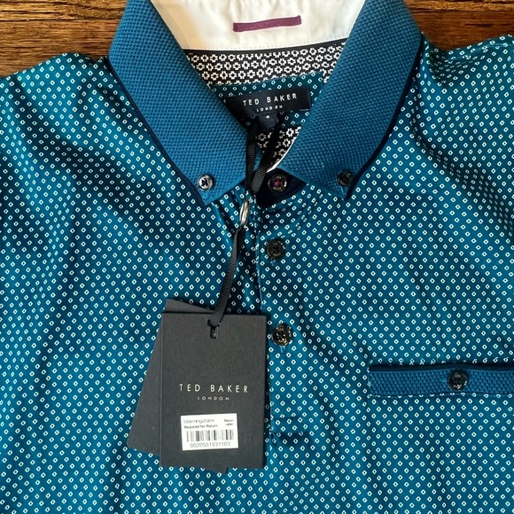 Men’s Ted Baker Polo - Size Medium - Picture 2 of 5
